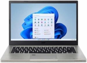 ايسر لابتوب فيرو 14 انش FHD انتل كور i5-1235U 10-كور 16GB LPDDR4X RAM 512GB PCI-e SSD 14 انش شاشة عريضة IPS باضاءة خلفية LED FHD (1920×1080)