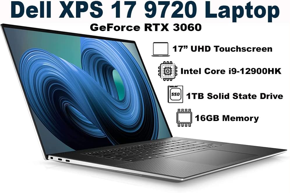 ديل لابتوب اكس بي اس 17 9720 بشاشة لمس UHD مقاس 17.0 انش ومعالج انتل كور i9-12900HK وذاكرة 16GB وSSD 1TB وبطاقة عرض مرئي جيفورس RTX 3060 وانتل كيلر واي فاي 6 وويندوز 11 برو - فضي بلاتينيوم - جديد 2 ديل لابتوب اكس بي اس 17 9720 بشاشة لمس UHD مقاس 17.0 انش ومعالج انتل كور i9-12900HK وذاكرة 16GB وSSD 1TB وبطاقة عرض مرئي جيفورس RTX 3060 وانتل كيلر واي فاي 6 وويندوز 11 برو - فضي بلاتينيوم - جديد - الصورة 2
