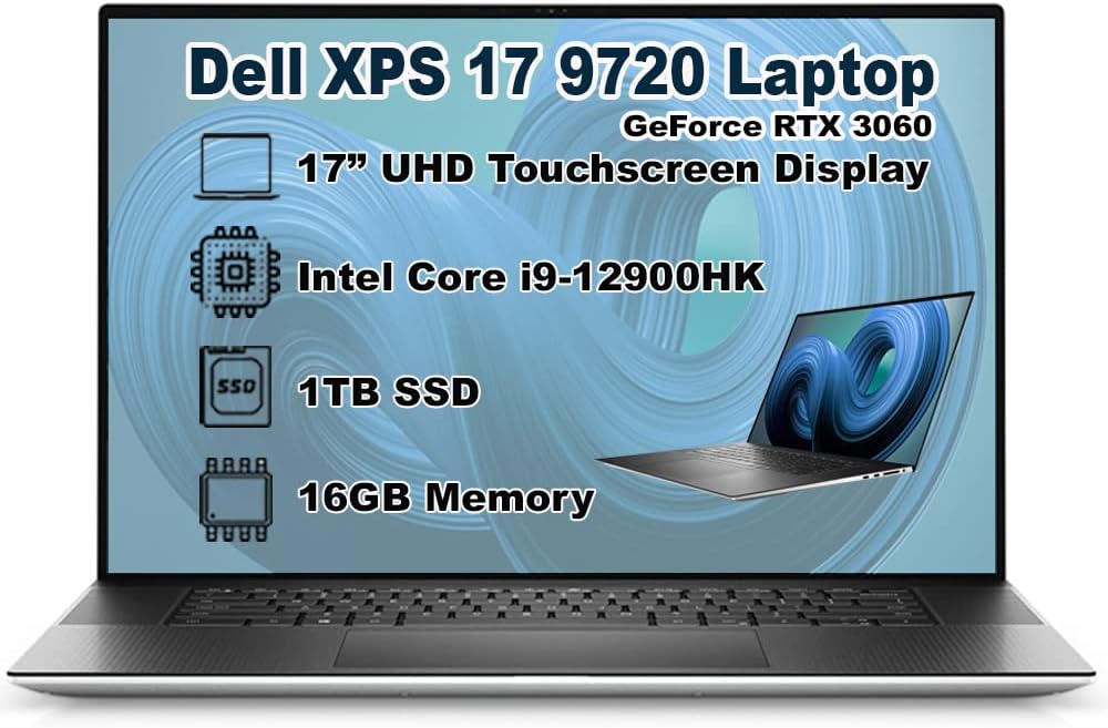 ديل لابتوب اكس بي اس 17 9720 بشاشة لمس UHD مقاس 17.0 انش ومعالج انتل كور i9-12900HK وذاكرة 16GB وSSD 1TB وبطاقة عرض مرئي جيفورس RTX 3060 وانتل كيلر واي فاي 6 وويندوز 11 برو - فضي بلاتينيوم - جديد 3 ديل لابتوب اكس بي اس 17 9720 بشاشة لمس UHD مقاس 17.0 انش ومعالج انتل كور i9-12900HK وذاكرة 16GB وSSD 1TB وبطاقة عرض مرئي جيفورس RTX 3060 وانتل كيلر واي فاي 6 وويندوز 11 برو - فضي بلاتينيوم - جديد - الصورة 3