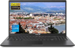 اسس لابتوب فيفوبوك الاحدث 2023 بشاشة FHD 15.6 انش ومعالج انتل كور i5-1135G7 (بيتس i7-1065G7) وذاكرة RAM 20GB وSSD 1TB وكاميرا ويب وHDMI وواي فاي وويندوز 11 هوم وملحقات كيه كيه اي