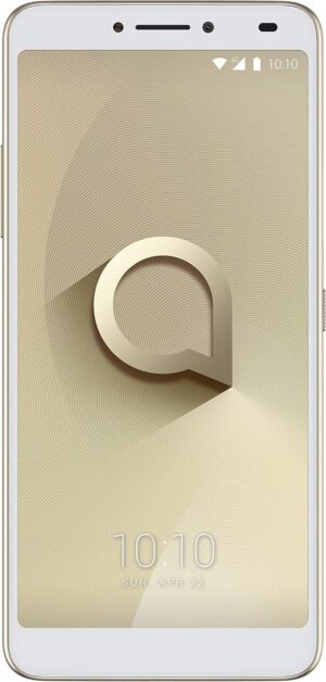 الكاتيل هاتف ذكي ثنائي شرائح الاتصال 3 فولت بذاكرة روم 16GB وذاكرة RAM 2GB (GSM فقط | بدون CDMA) هاتف ذكي 4G/LTE مفتوح من المصنع (ذهبي) - النسخة العالمية
