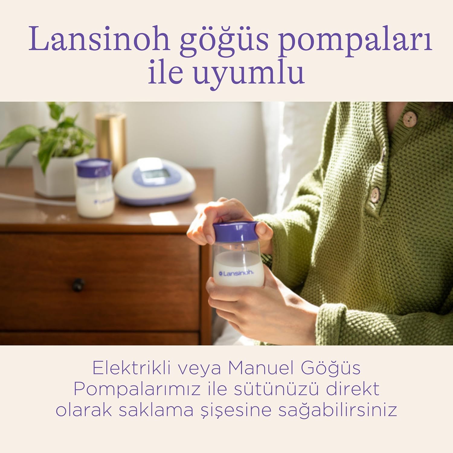 1783847941 أكياس تخزين حليب الام من لانسينوه، 4 أكياس، بلاستيك