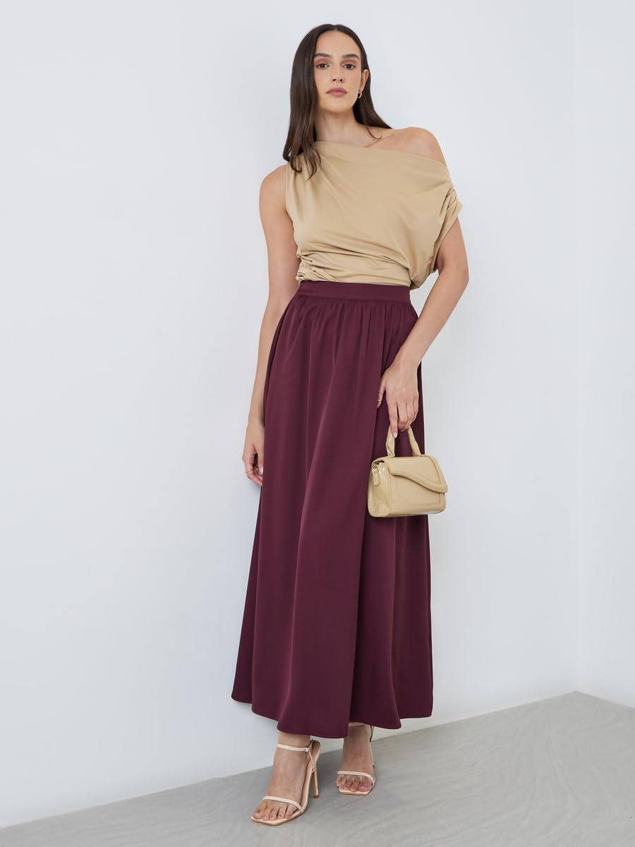 Styli Women Sleeveless Draped Detail Top - 6 1784420697 Styli Women Sleeveless Draped Detail Top